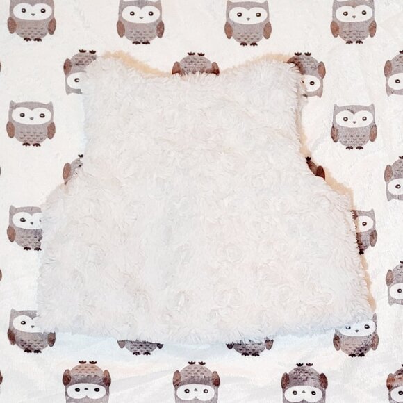 ❄️ 12-18m | "Floral Swirl" Faux Fur Vest - Picture 2 of 3